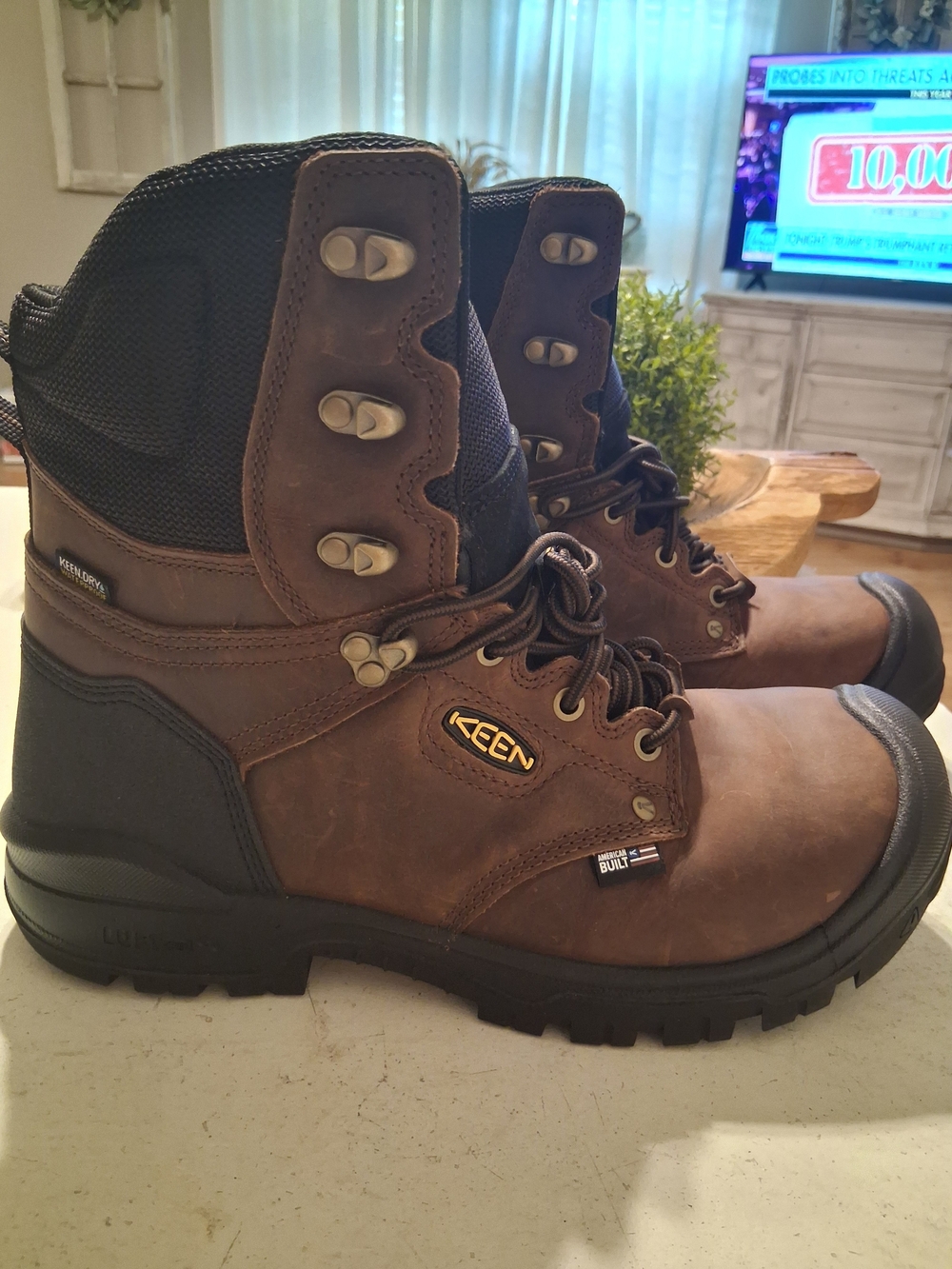 KEEN Utility 8" Independence Waterproof Work Boot